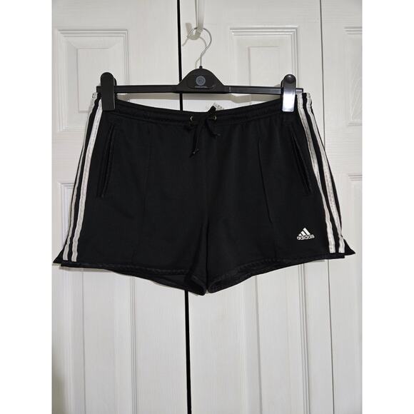 Adidas large women's black athletic shorts - Picture 1 of 11